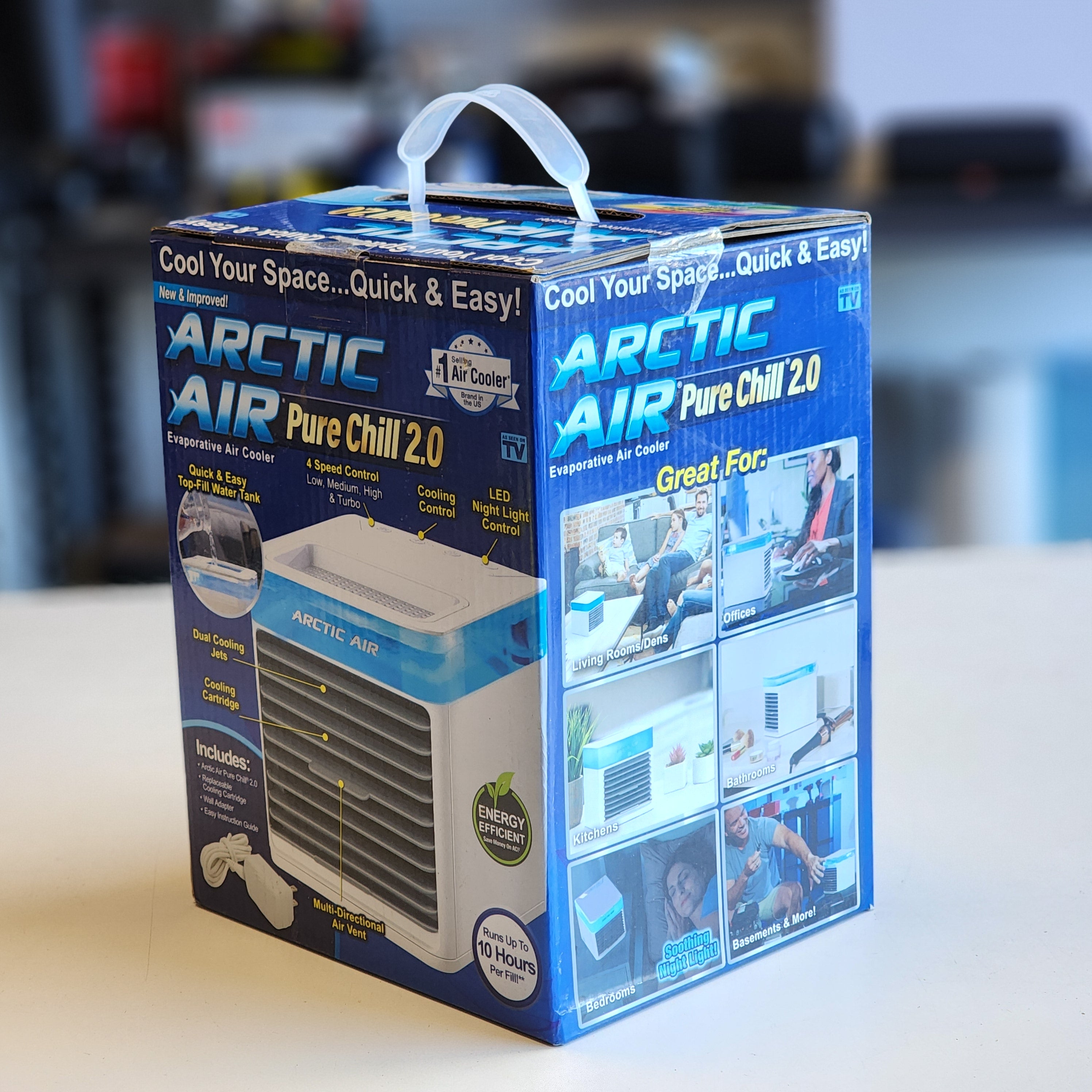 76 CFM 4 Speed Portable Evaporative Cooler for 45 sq. ft. (AAPC-PD27) 76 CFM 4 Speed Portable Evaporative Cooler for 45 sq. ft. (AAPC-PD27)